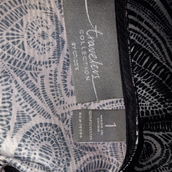 CHICO'S TRAVELERS COLLECTION BLOUSE - Picture 5 of 5